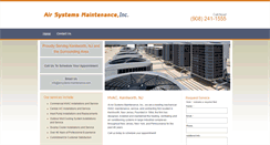 Desktop Screenshot of airsystems-maintenance.com