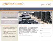 Tablet Screenshot of airsystems-maintenance.com